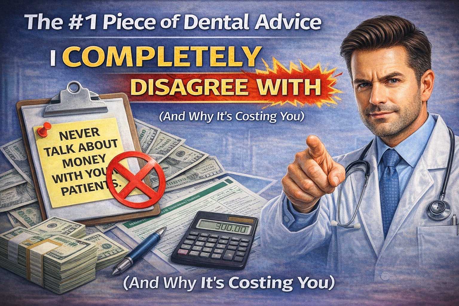 Dentist discussing why avoiding money conversations with patients hurts case acceptance