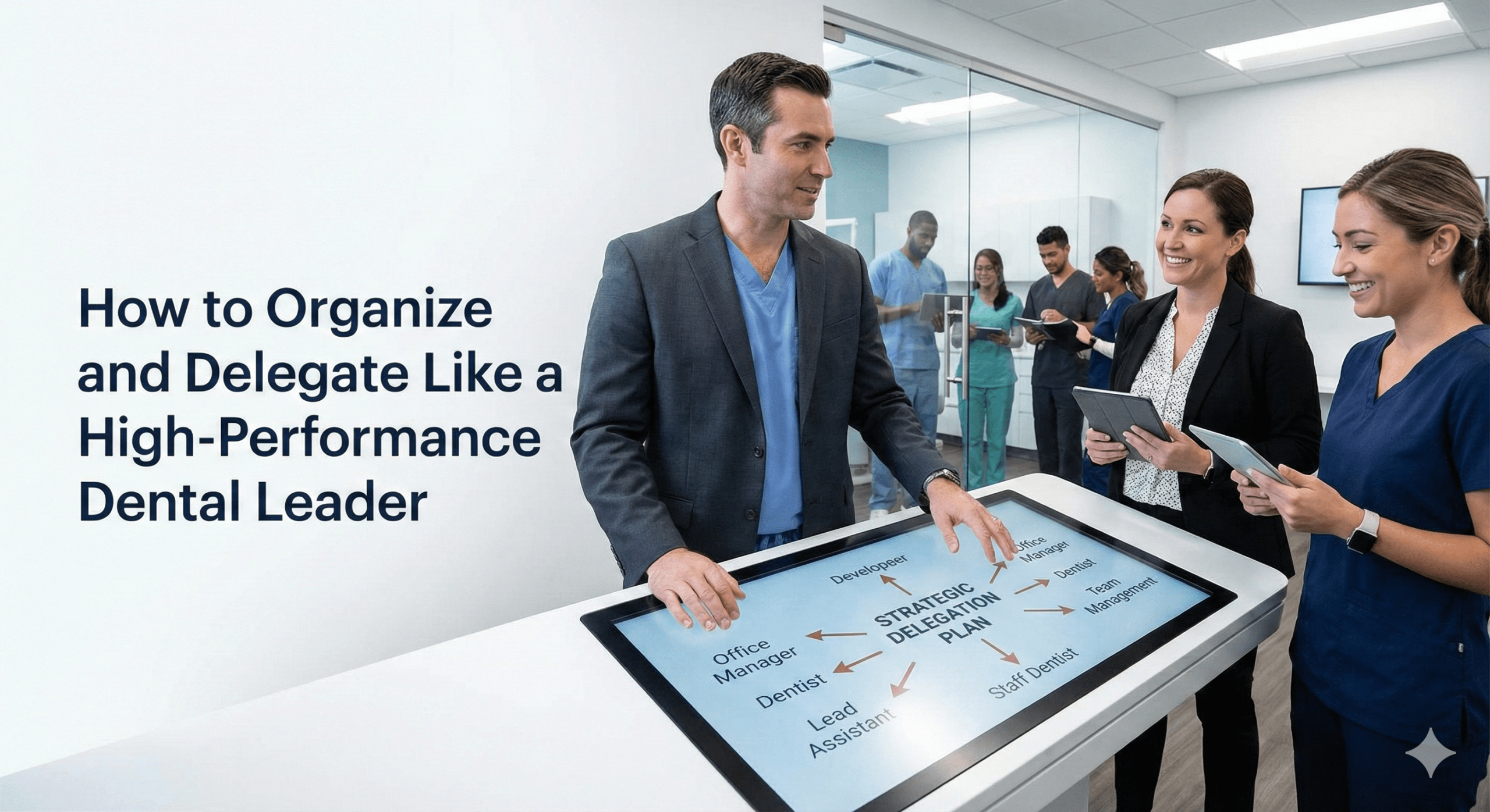 Organize and delegate